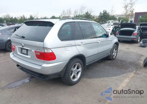 2002 BMW X5 3.0I from USA, damaged, VIN 5UXFA53562LP50224